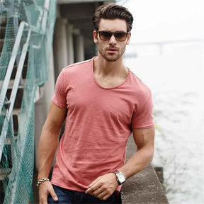 Camiseta 100% Algodão – Classic Elegance - LeVienna