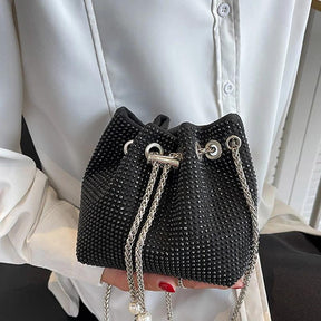 Bolsa Balde com Strass - LeVienna