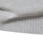 Suéter Masculino Tricot Gola Alta com Meio Zíper Levienna