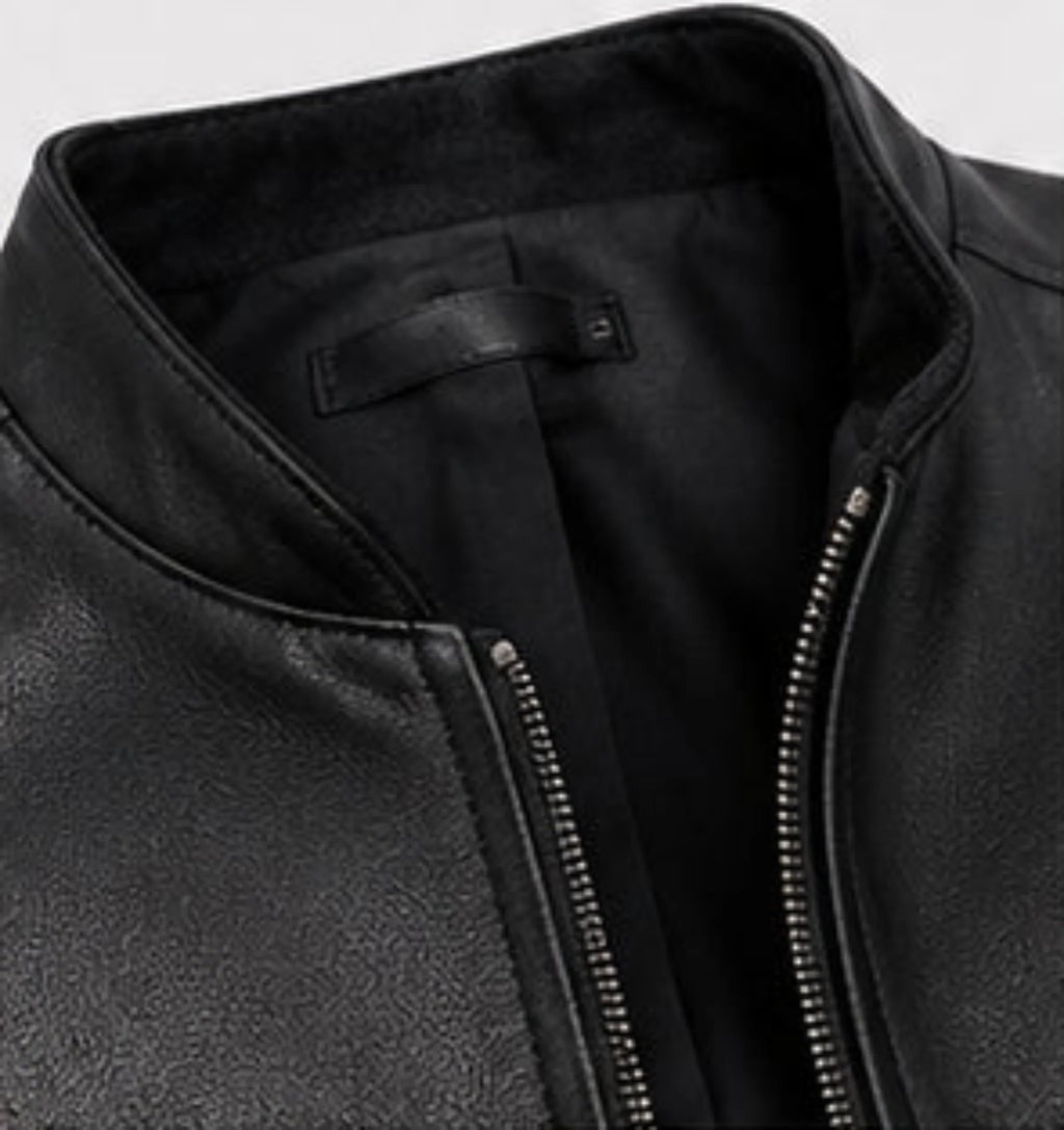Jaqueta Masculina de Couro Levienna