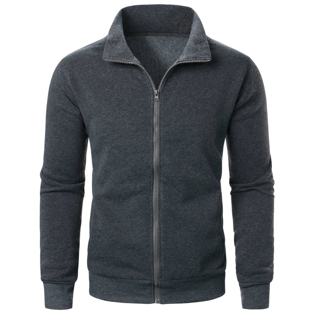 Casaco Masculino Fleece com Zíper