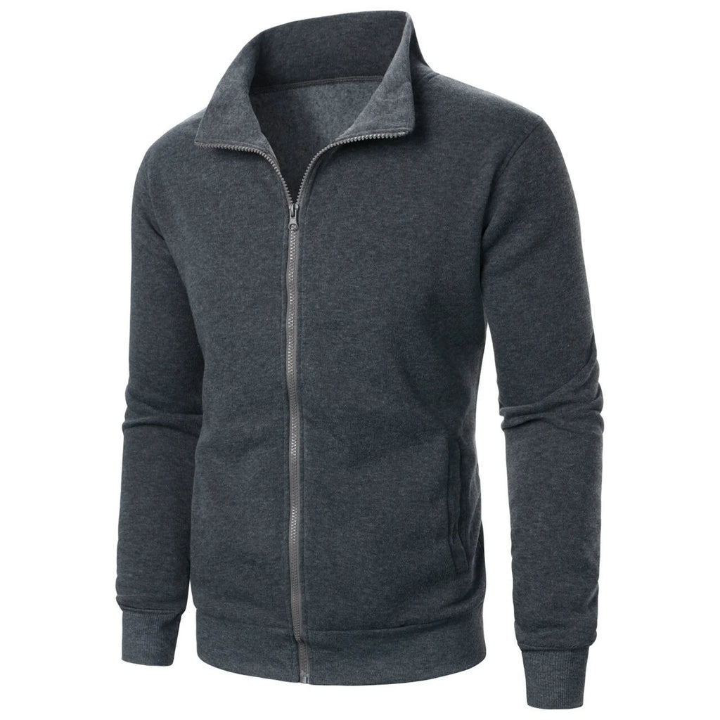 Casaco Masculino Fleece com Zíper