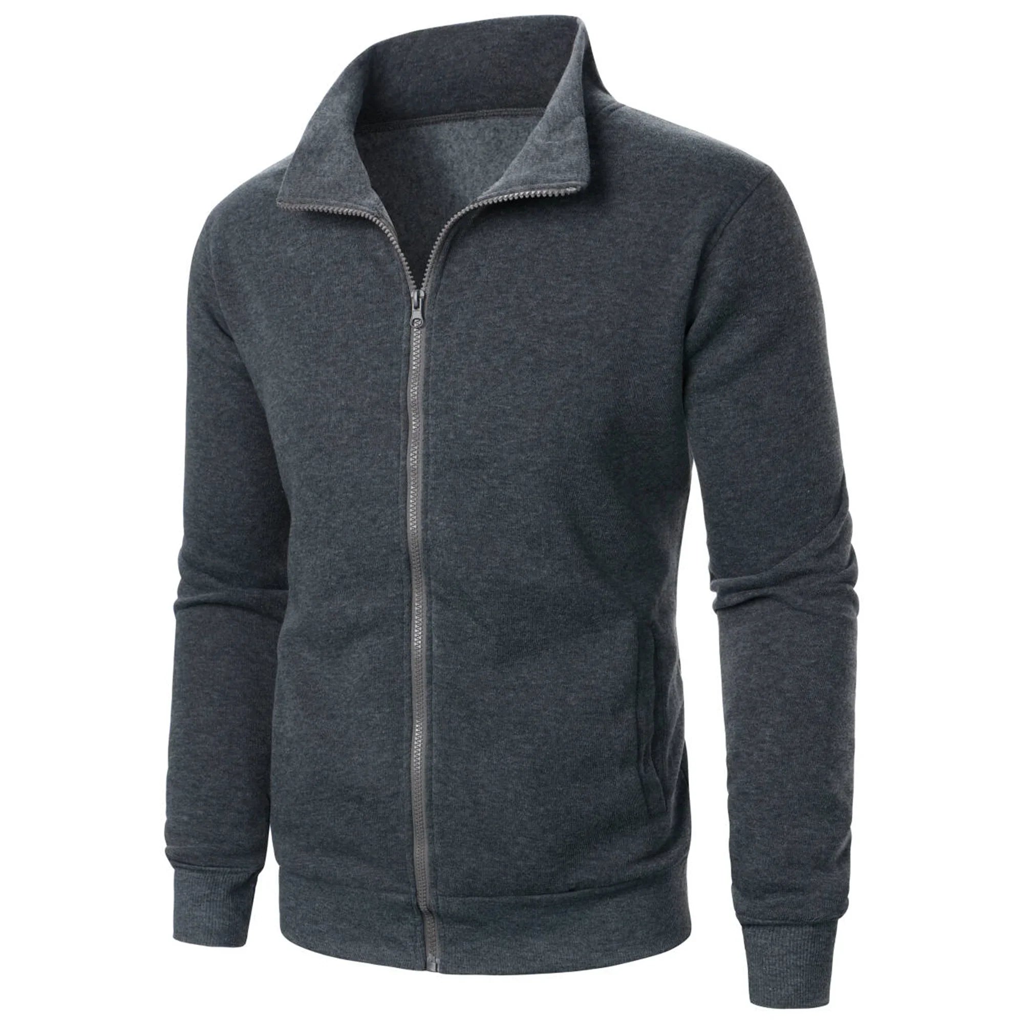 Casaco Masculino Fleece com Zíper