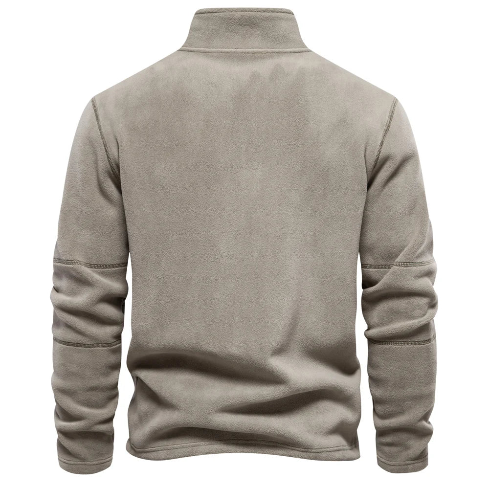 Suéter Masculino Fleece com Zíper Levienna