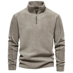 Suéter Masculino Fleece com Zíper Levienna