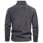 Suéter Masculino Fleece com Zíper Levienna