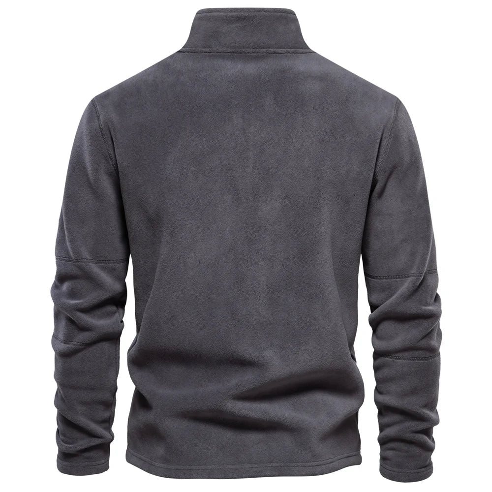 Suéter Masculino Fleece com Zíper Levienna
