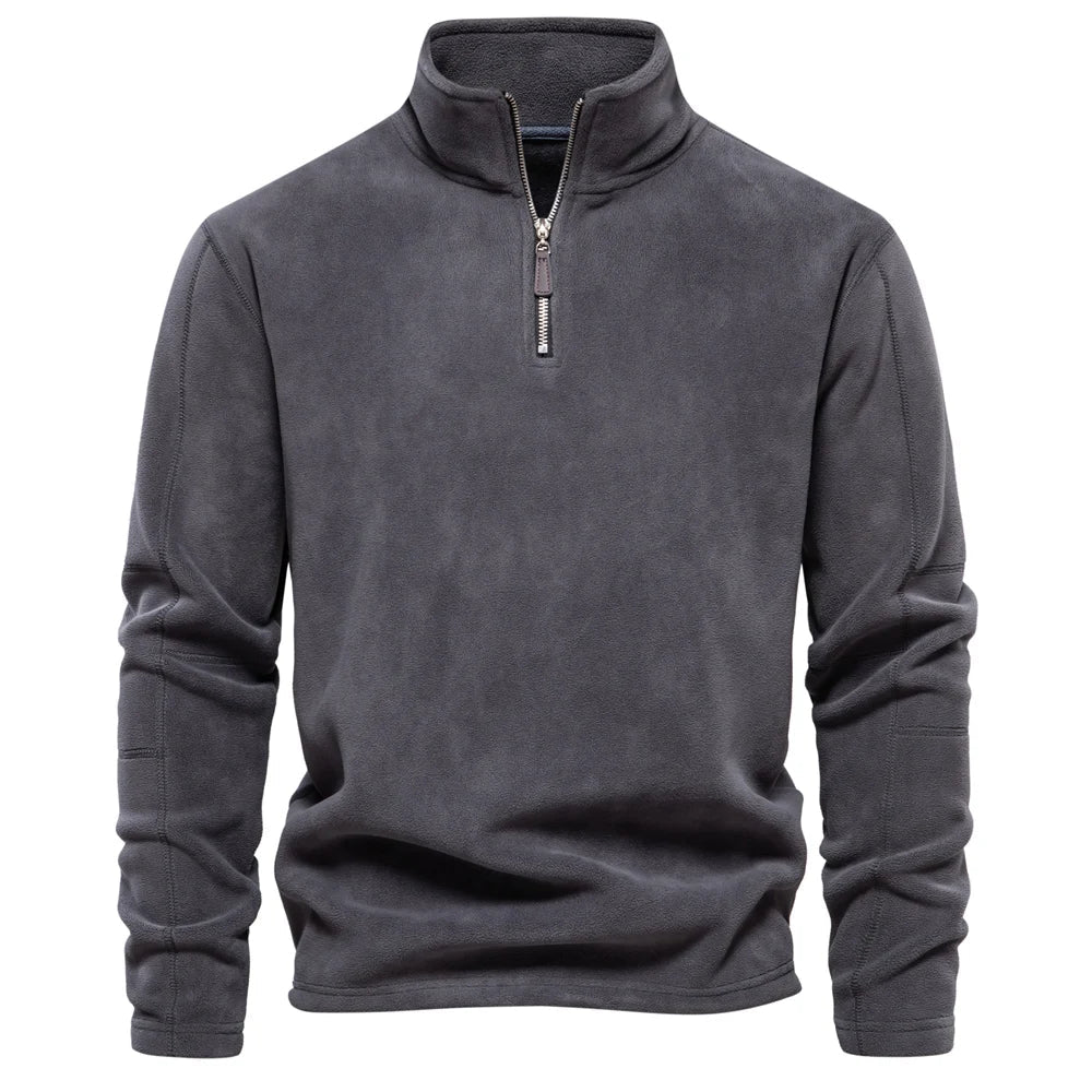 Suéter Masculino Fleece com Zíper Levienna