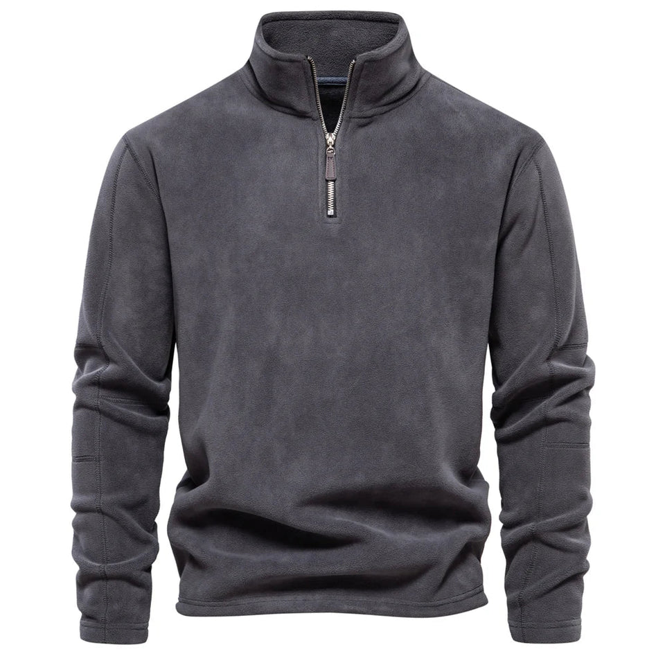 Suéter Masculino Fleece com Zíper Levienna