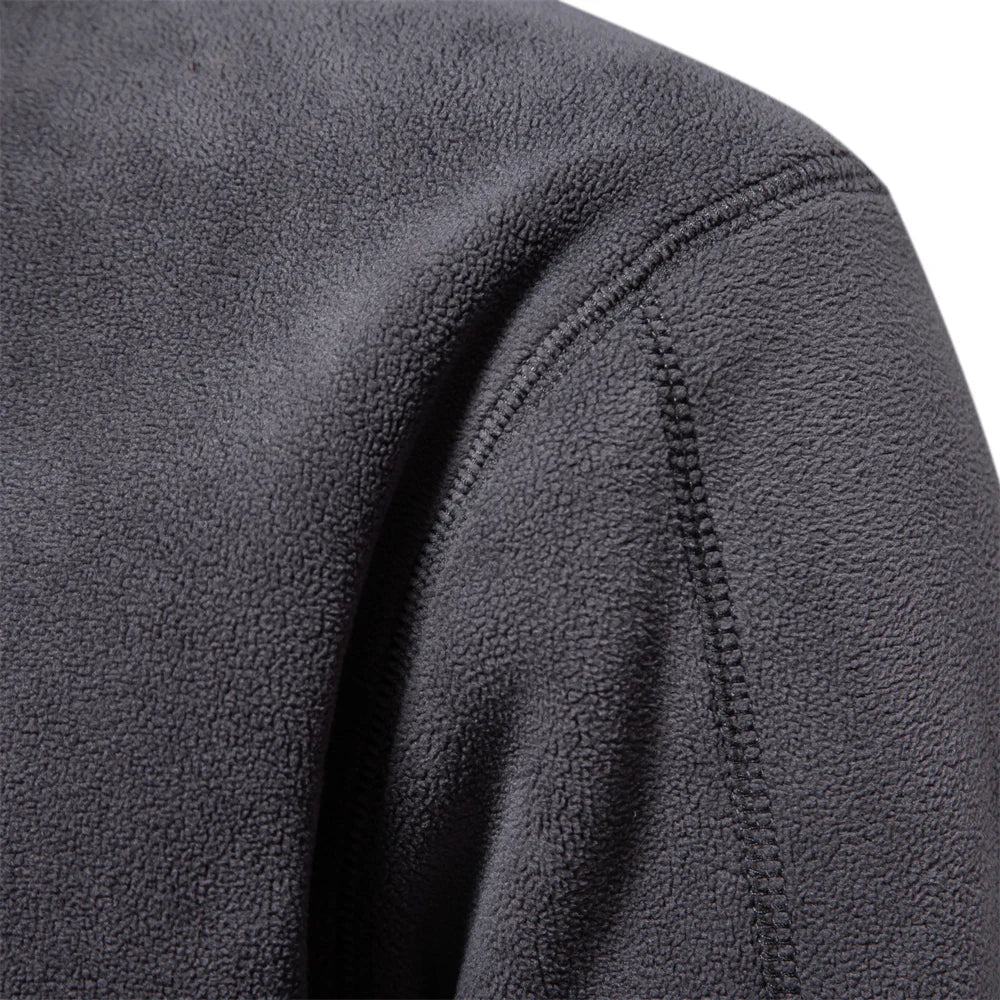Suéter Masculino Fleece com Zíper Levienna