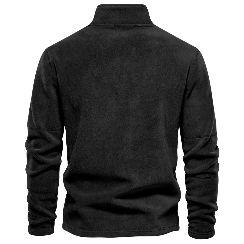 Suéter Masculino Fleece com Zíper Levienna