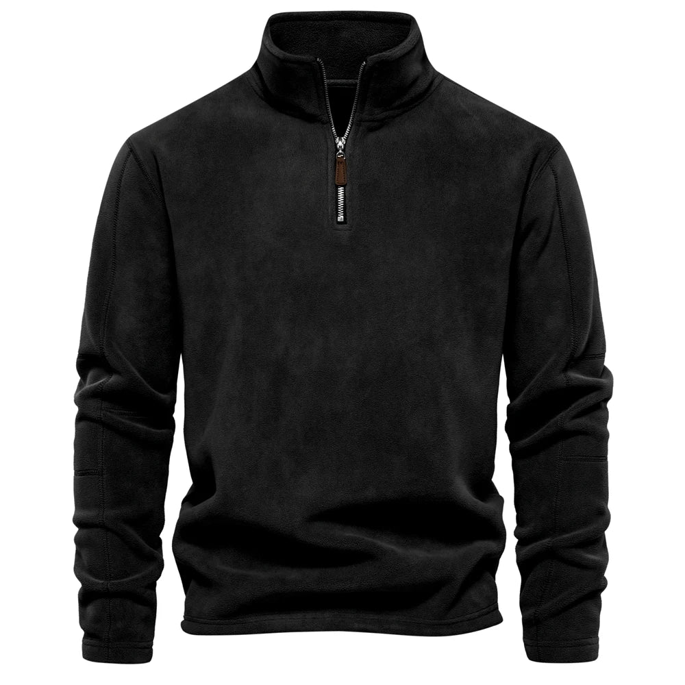 Suéter Masculino Fleece com Zíper Levienna