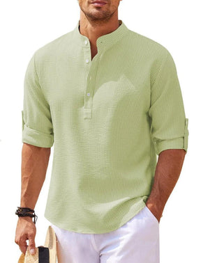 Camisa de Linho Masculina Casual Summer - LeVienna