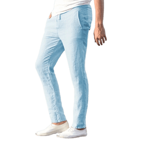 Calça Masculina de Linho Retrô - LeVienna