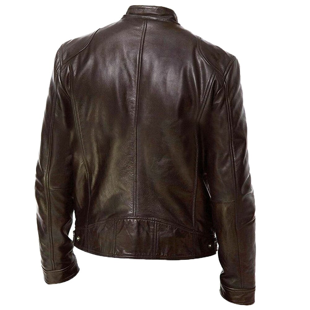 Jaqueta Masculina de Couro Levienna