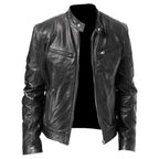 Jaqueta Masculina de Couro Levienna