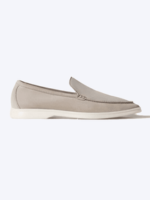 Mocassim Loafer Masculino LeVienna Cinza Claro