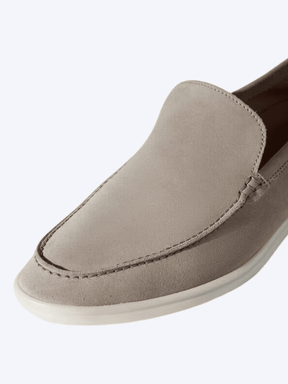 Mocassim Loafer Masculino LeVienna Cinza Claro